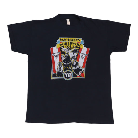 1981 Van Halen World Tour Shirt