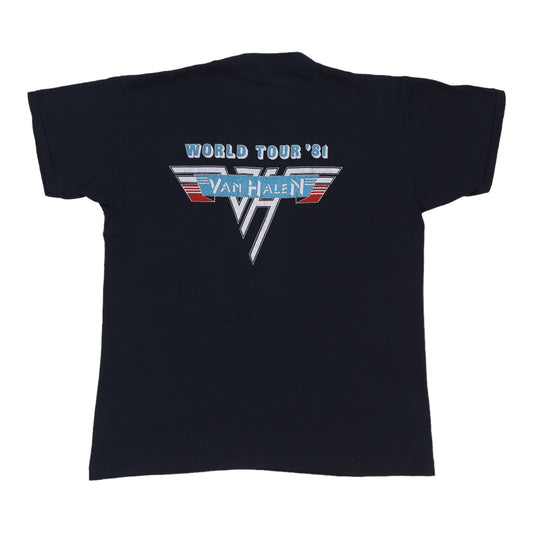 1981 Van Halen World Tour Shirt