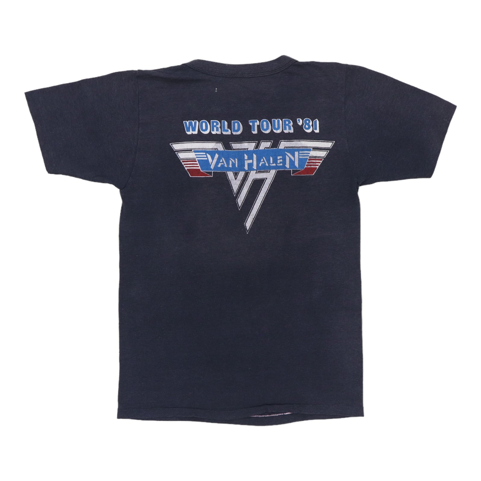 Original vintage 1981 Van Halen Worldwide Tour Shirt | WyCo Original vintage 1981 Van Halen Worldwide Tour Shirt | WyCo