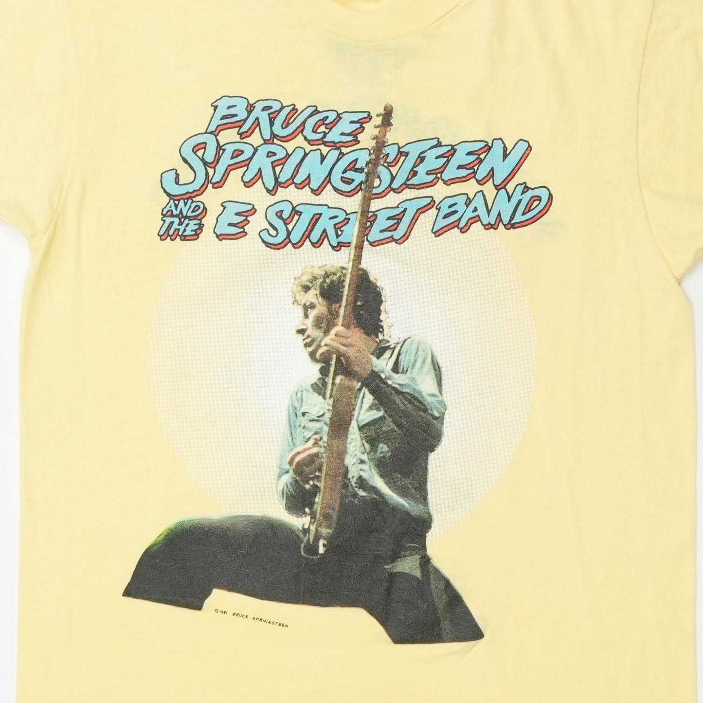 1981 Bruce Springsteen E Street Band Meadowlands Shirt