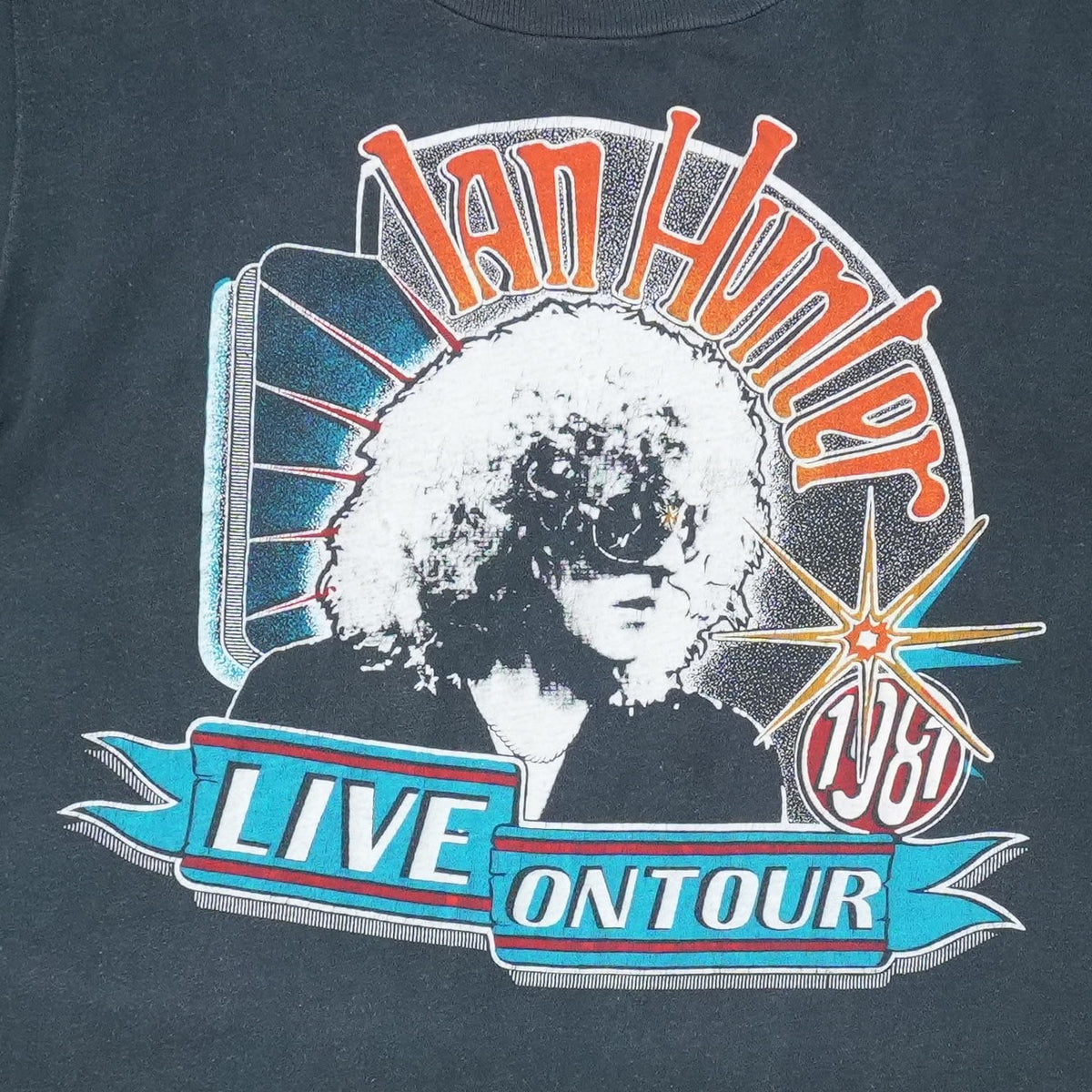 1981 Ian Hunter Short Back N Sides Tour Shirt