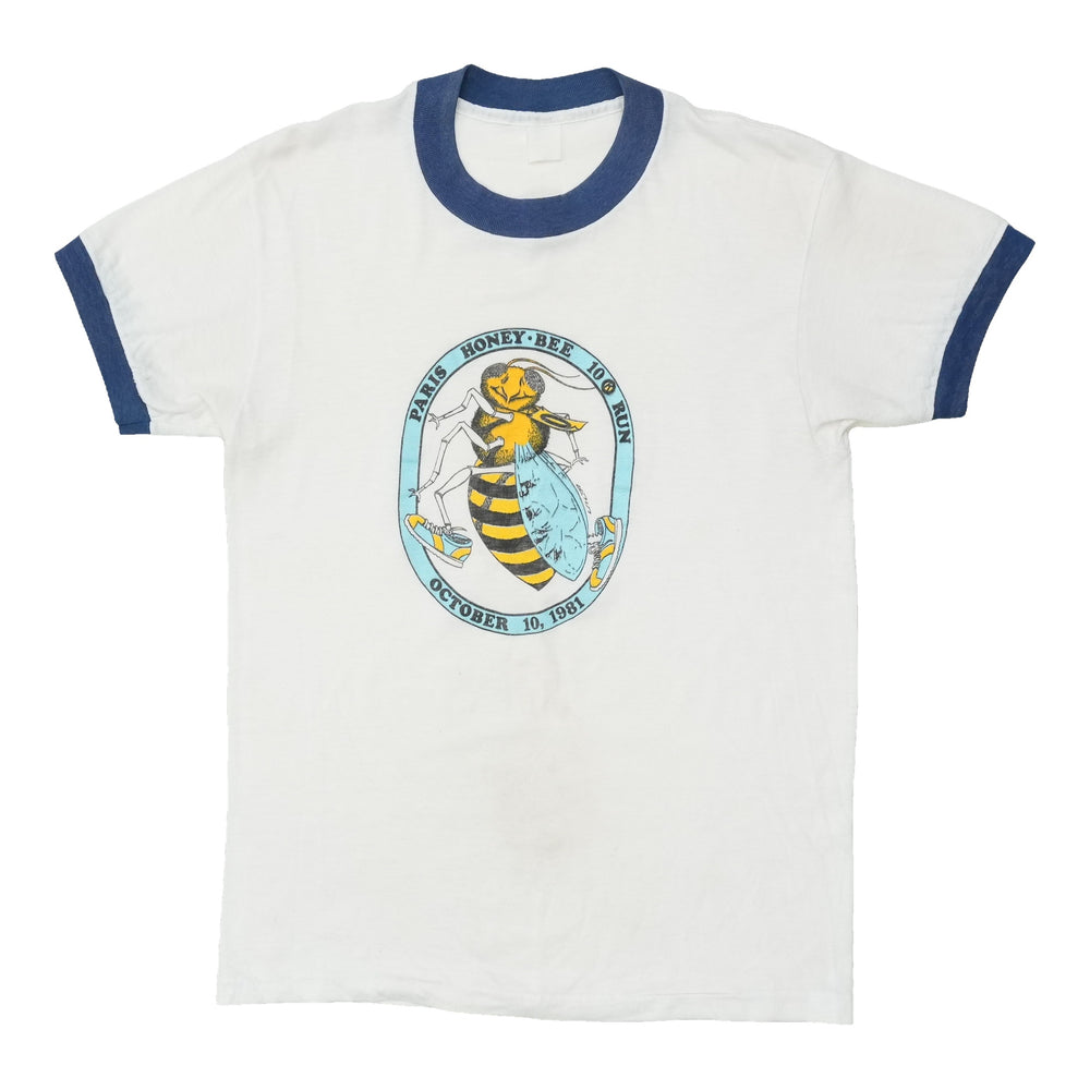 1981 Paris Honey Bee 100 Run Ringer Shirt