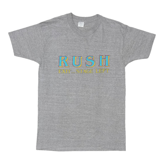 1981 Rush Exit Stage Left Shirt
