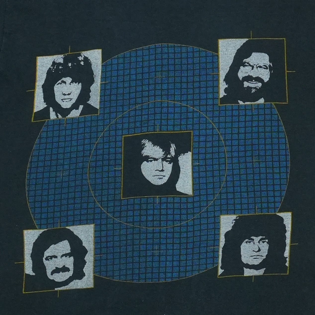1981 The Moody Blues Long Distance Voyager World Tour Shirt Detail 2