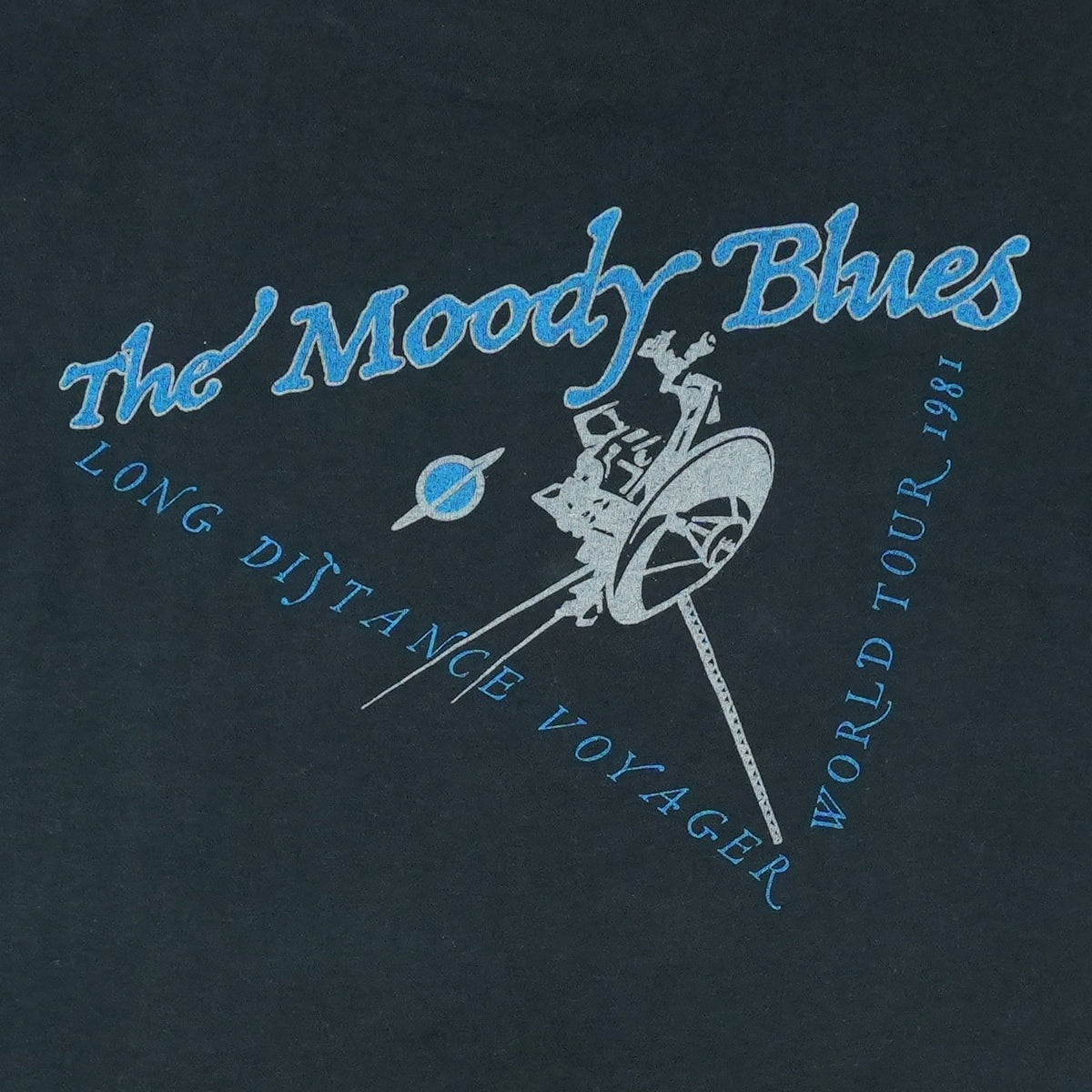 1981 The Moody Blues Long Distance Voyager World Tour Shirt