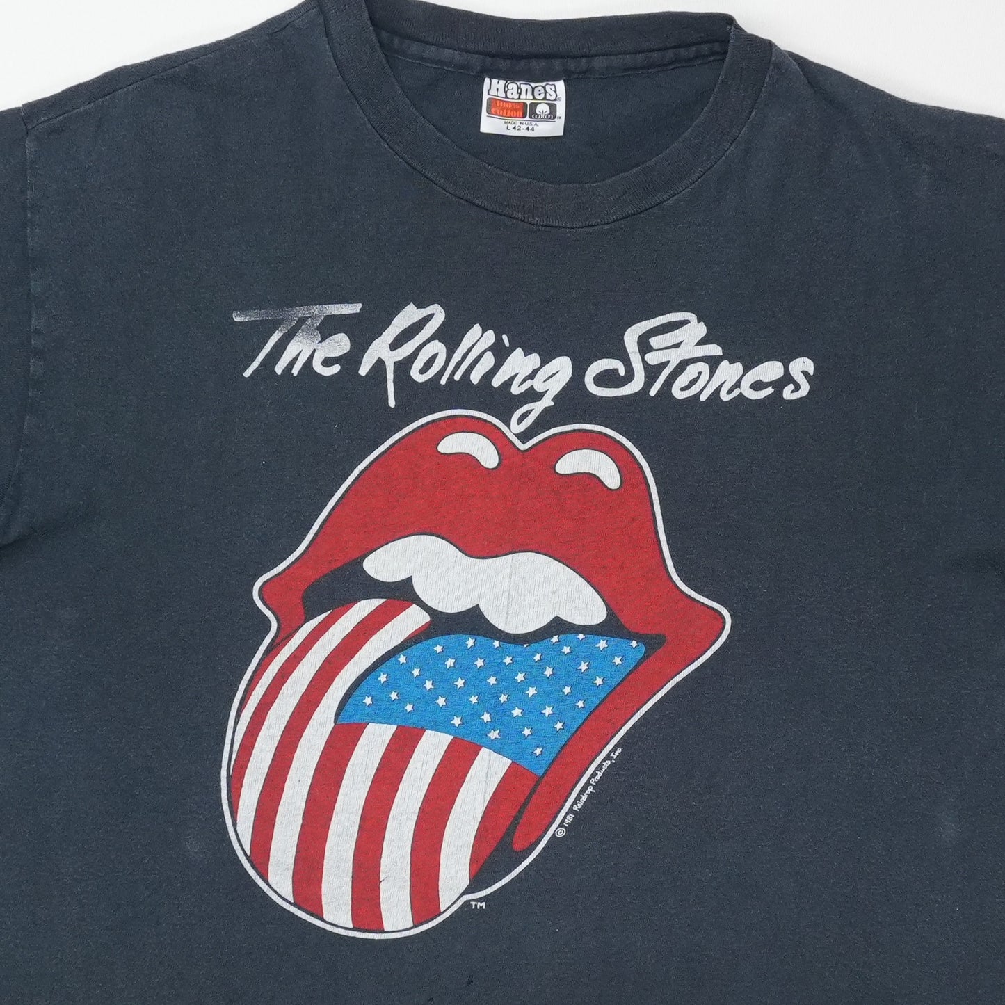 1981 The Rolling Stones North American Tour Shirt