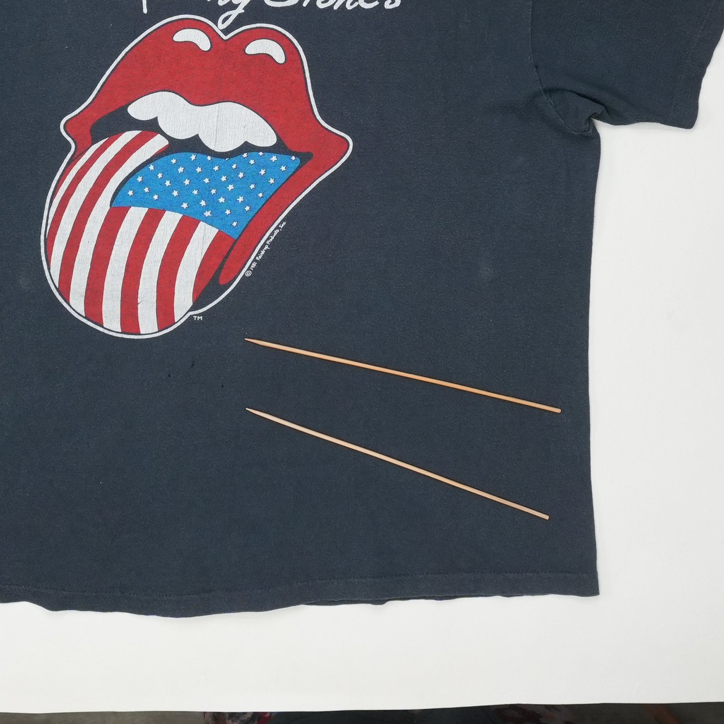1981 The Rolling Stones North American Tour Shirt