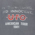 1981 UFO American Tour Shirt