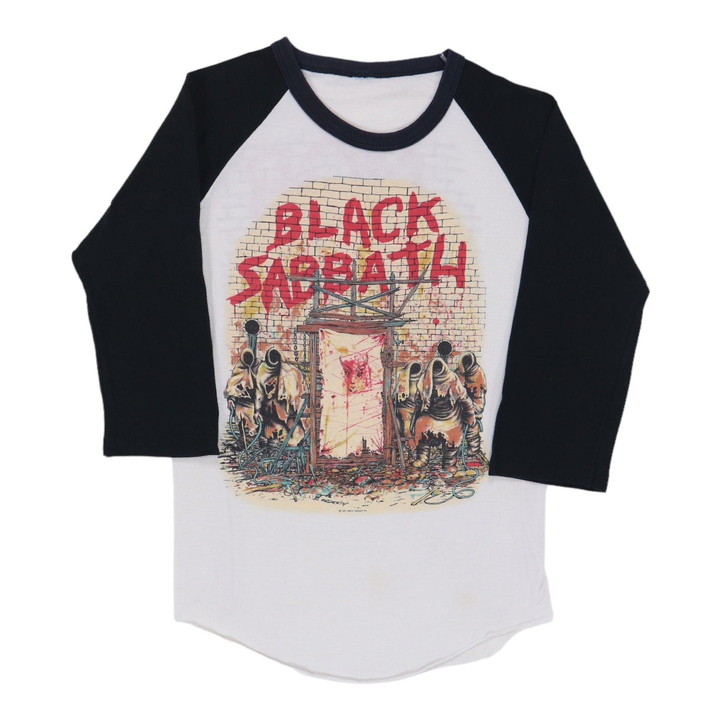 1981 Black Sabbath Mob Rules Tour Jersey Shirt