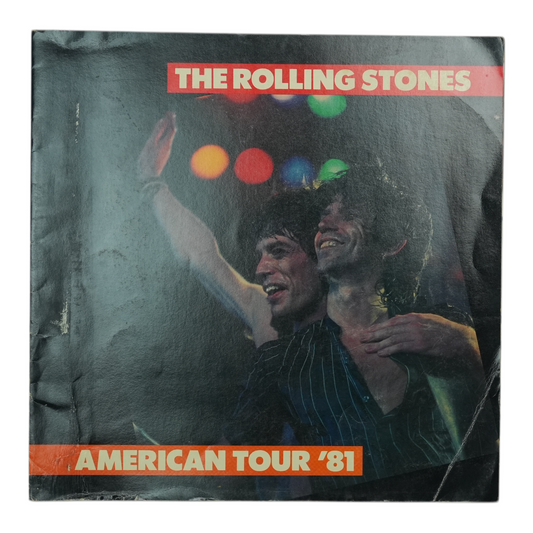 1981 Rolling Stones Tour Program