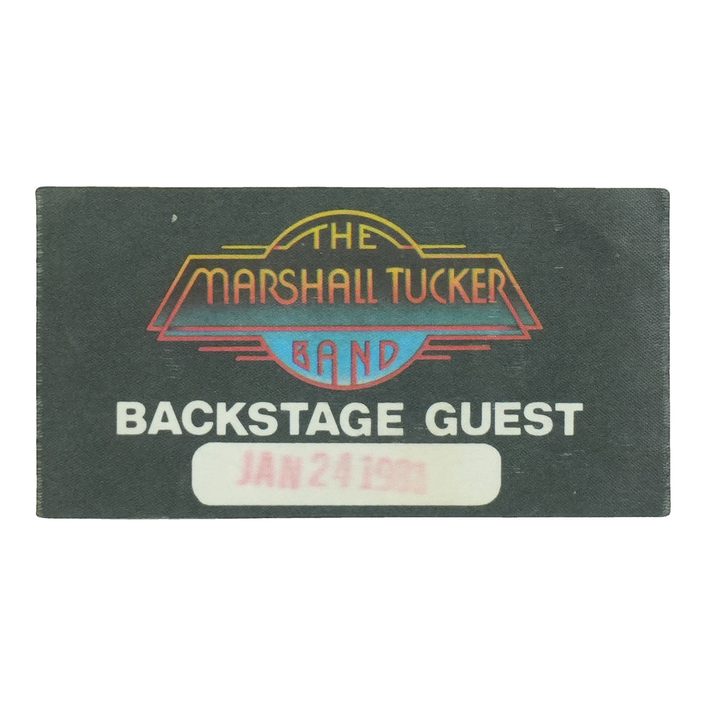 1981 The Marshall Tucker Band Guest Backstage Pass front