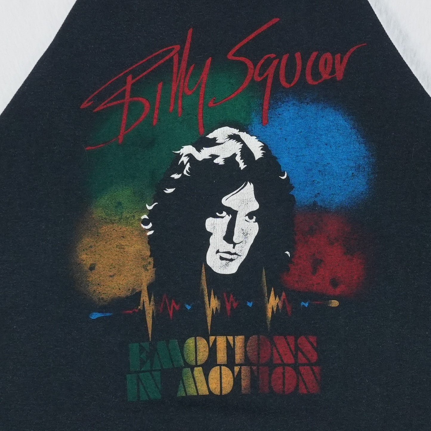 1982 Billy Squier Emotions In Motion Tour Shirt