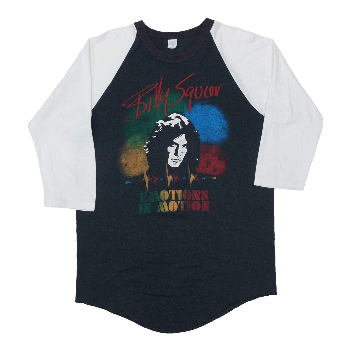 1982 Billy Squier Emotions In Motion Tour Shirt