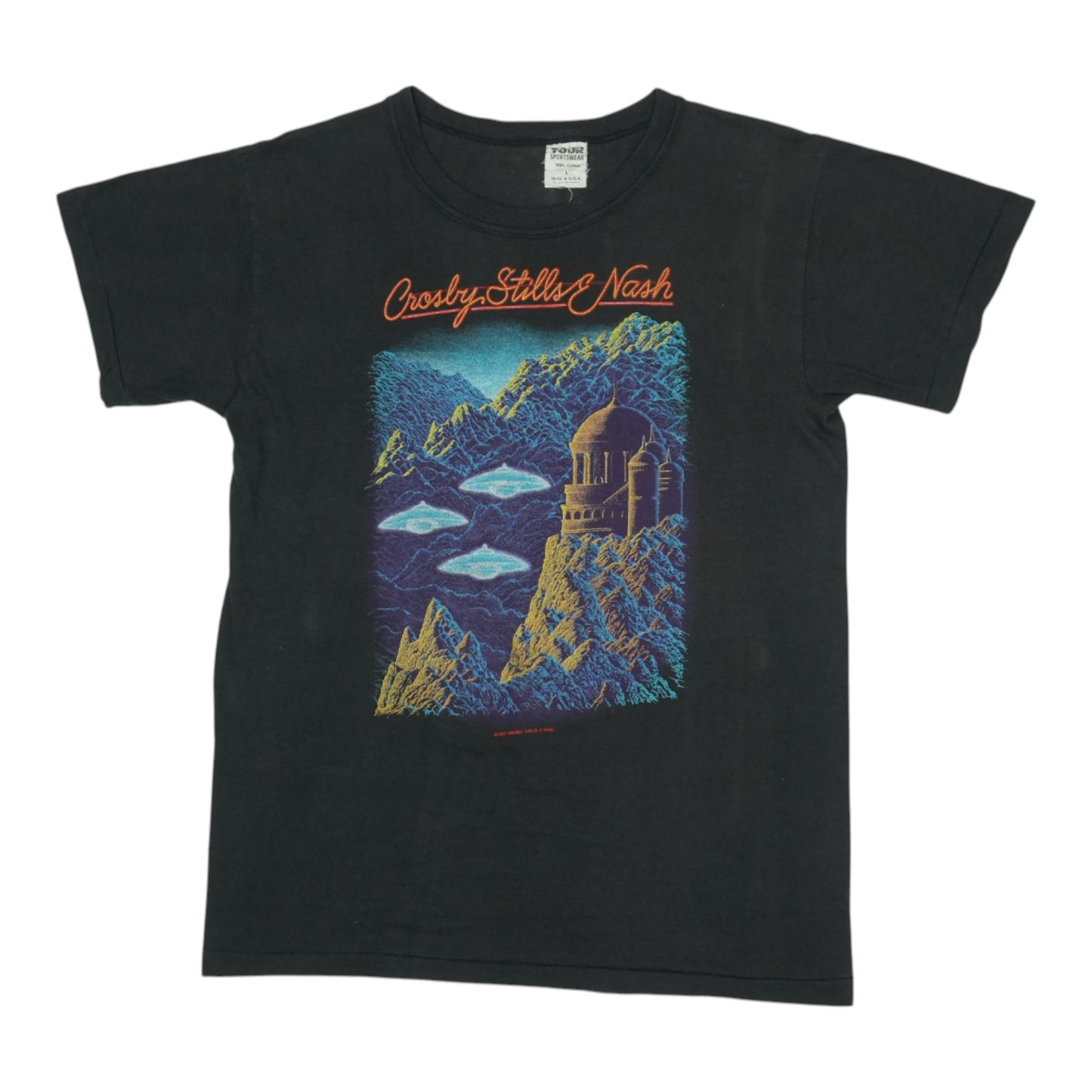 1982 Crosby Stills Nash Tour Shirt