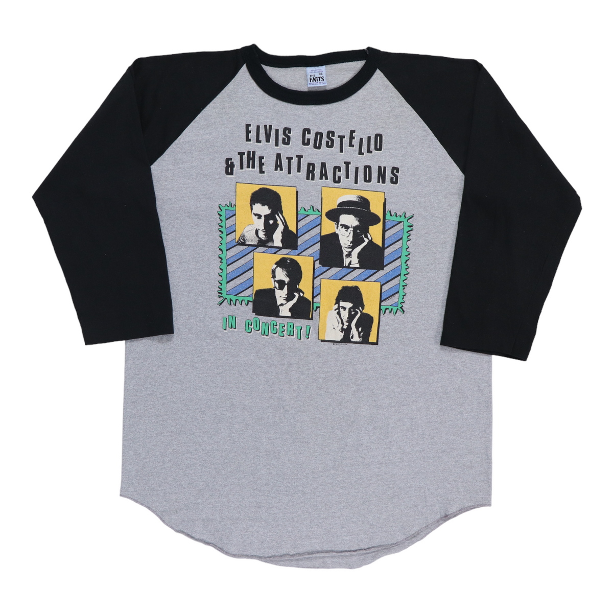 1982 Elvis Costello Tour Jersey Shirt | Authentic Vintage Jersey
