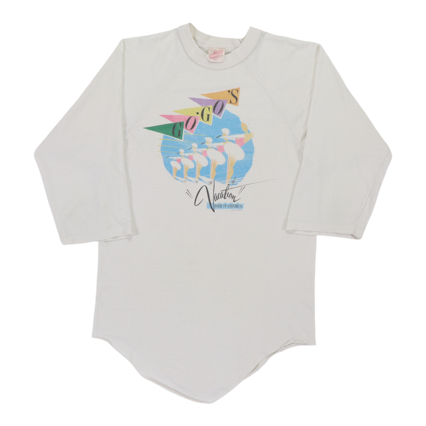 1982 Go-Go's Vacation Tour Jersey Shirt