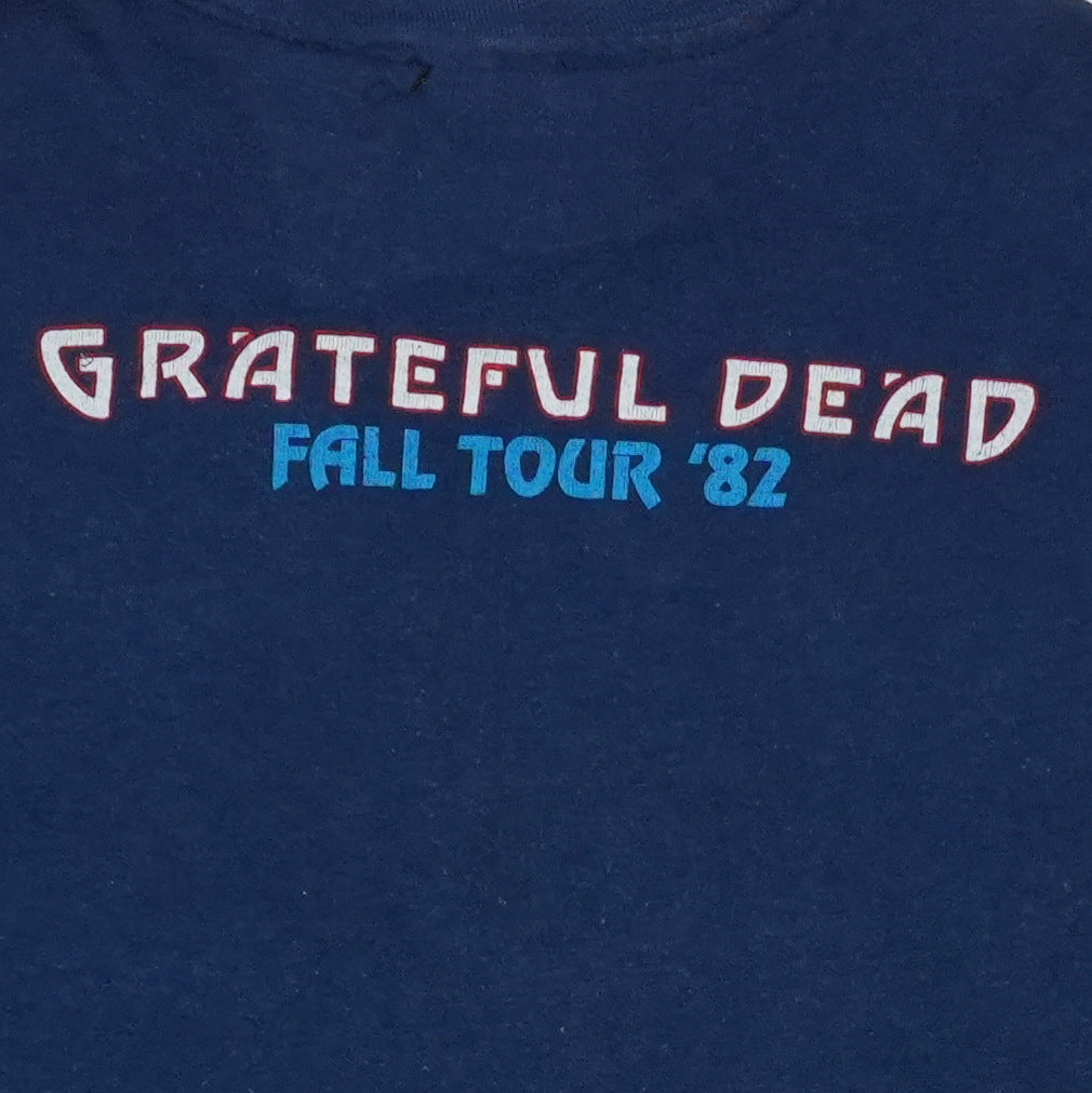 1982 Grateful Dead Fall Tour Shirt Detail 2