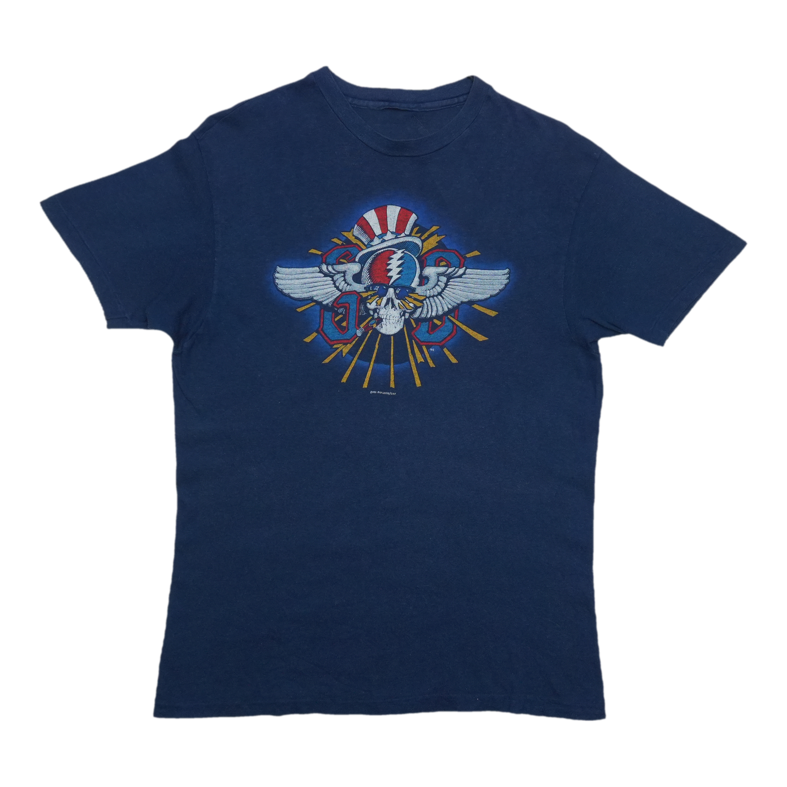 1982 Grateful Dead Fall Tour Shirt Front