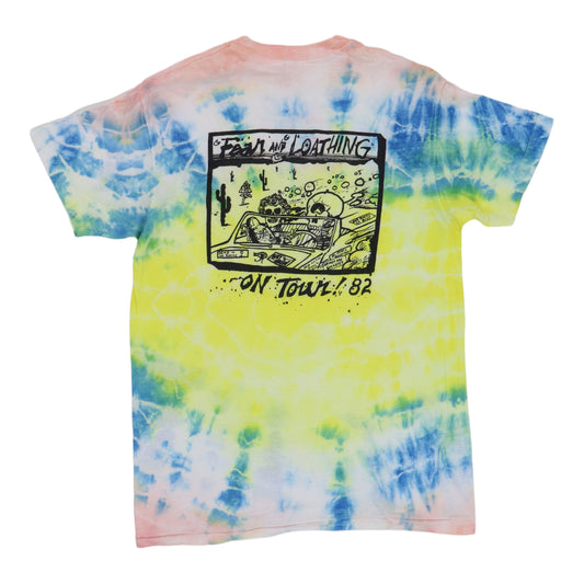 1982 Grateful Dead Fear And Loathing Tour Tie Dye Shirt