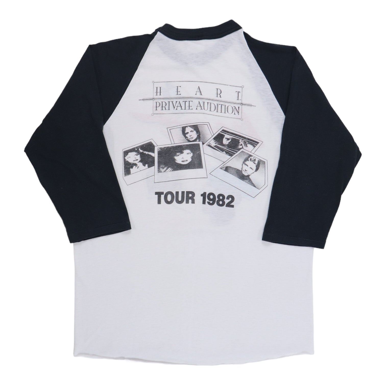Original vintage 1982 Heart Private Audition Tour Jersey