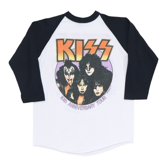 1982 Kiss 10th Anniversary Tour Jersey Shirt