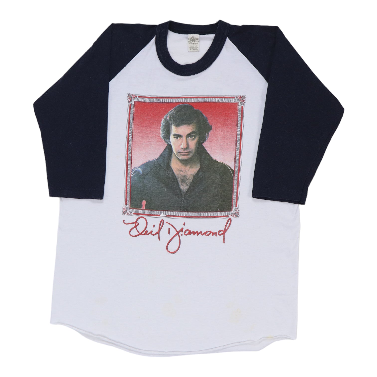 1982 Neil Diamond Tour Jersey Shirt | Authentic Vintage Jersey 1982 Neil Diamond Tour Jersey Shirt | Authentic Vintage Jersey
