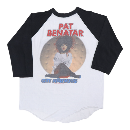 1982 Pat Benatar Get Nervous Tour Jersey Shirt