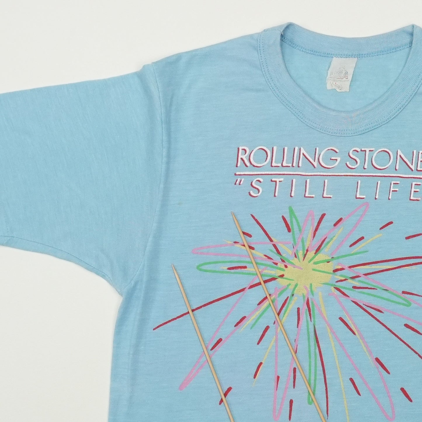 1982 Rolling Stones Still Life European Tour Shirt