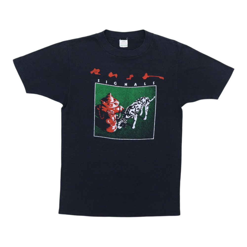 1982 Rush Signals New World Tour Shirt