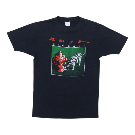 1982 Rush Signals New World Tour Shirt