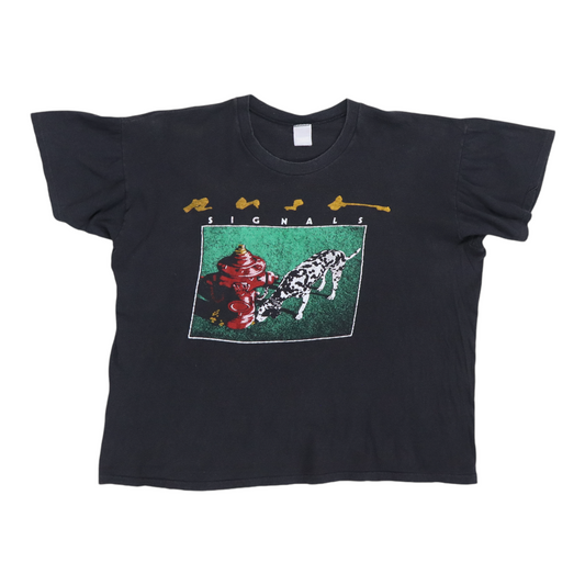 1982 Rush Signals Tour Shirt