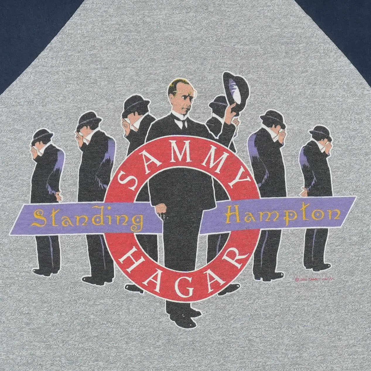 1982 Sammy Hagar Standing Hampton Tour Shirt