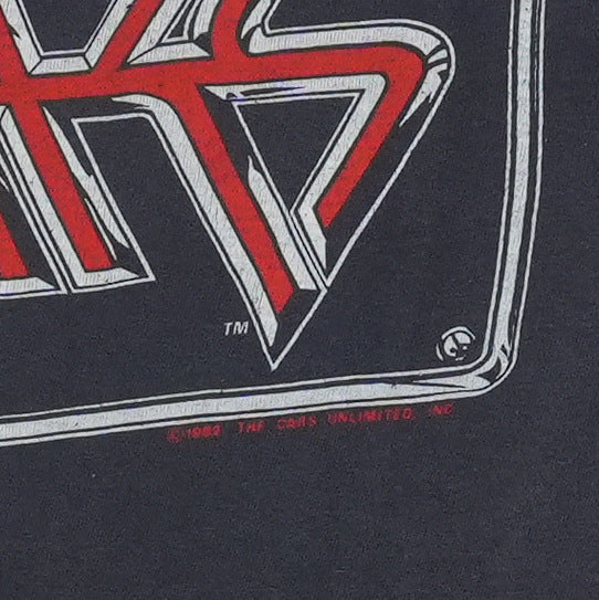 1982 The Cars On The Road Tour Shirt Detail 4