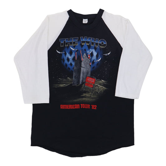 1982 The Who North American Tour Jersey Shirt