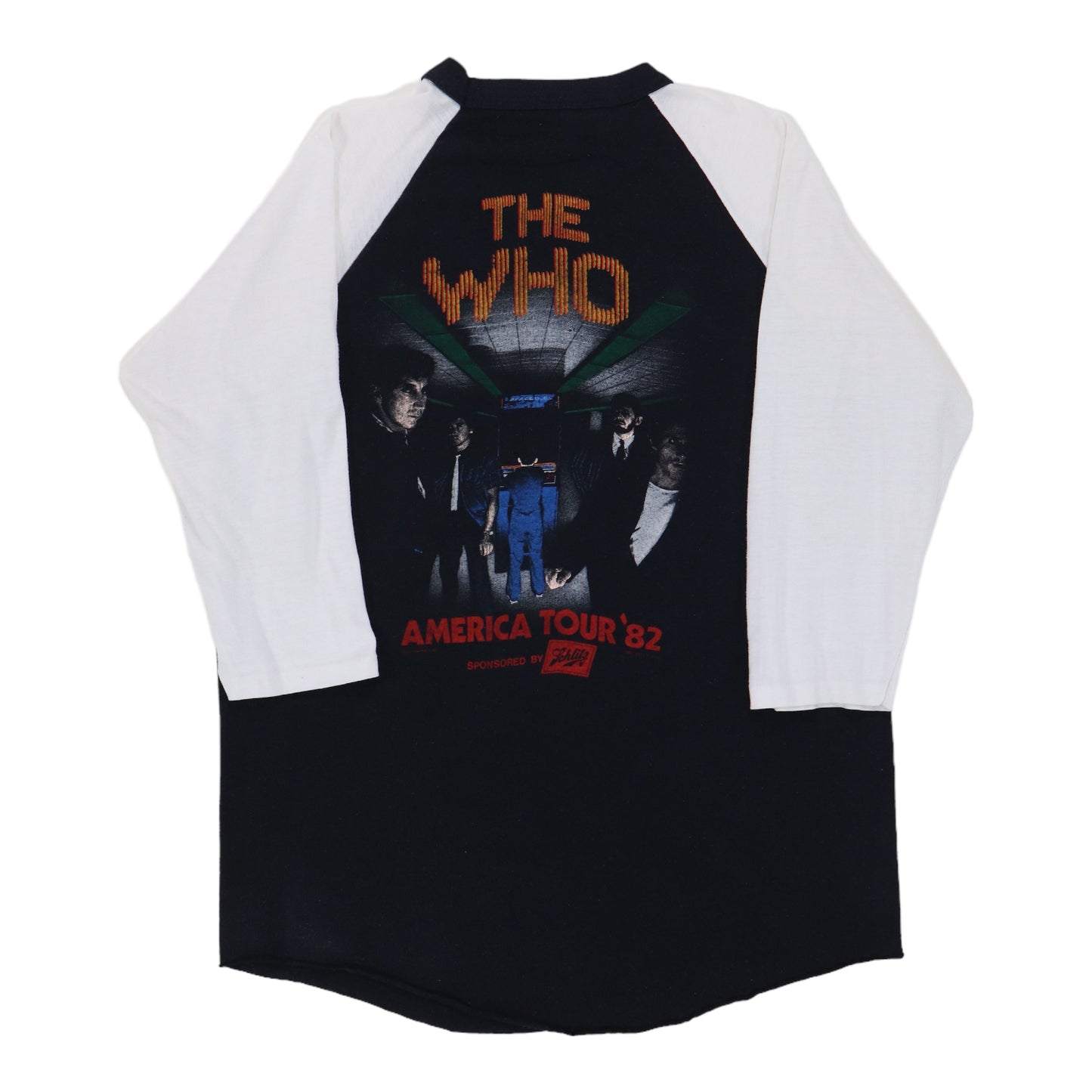 1982 The Who North American Tour Jersey Shirt