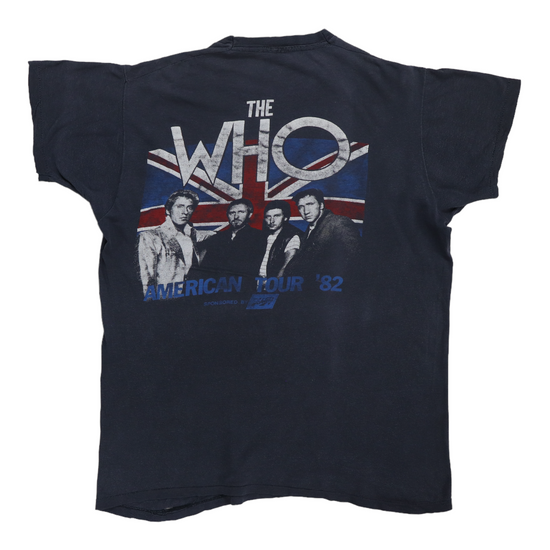 1982 The Who North American Tour Shirt | Authentic Vintage Tee 1982 The Who North American Tour Shirt | Authentic Vintage Tee