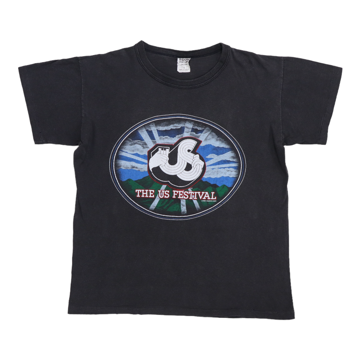 1982 The US Festival ヴィンテージ 1982-US-Festival-Concert-Shirt