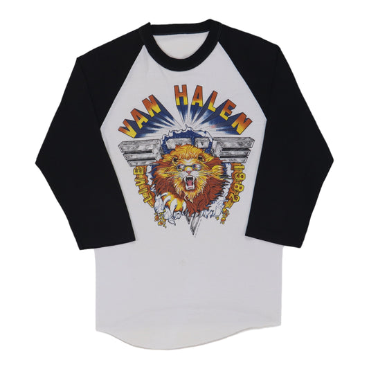 1982 Van Halen World Tour Jersey Shirt