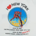 1982 Iron Maiden The Beast in New York Shirt Detail 3