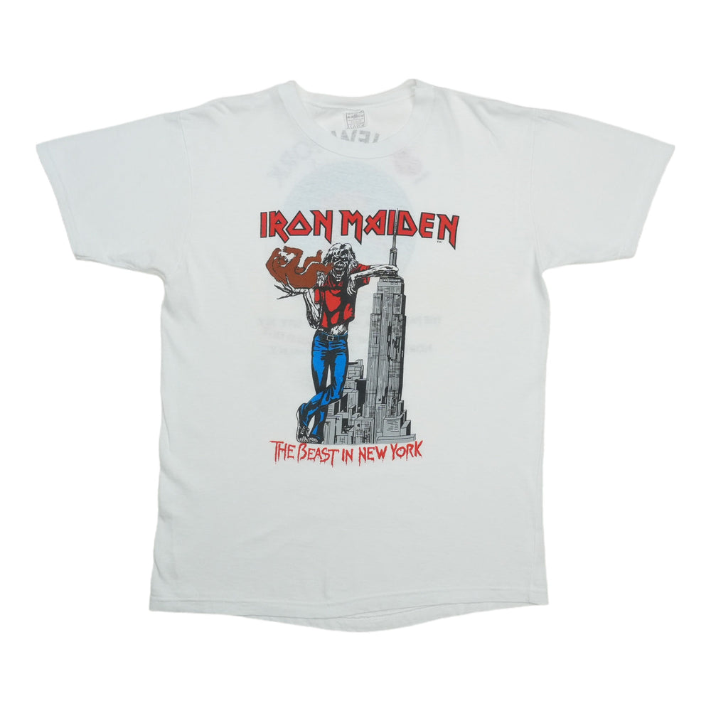 1982 Iron Maiden The Beast in New York Shirt Front