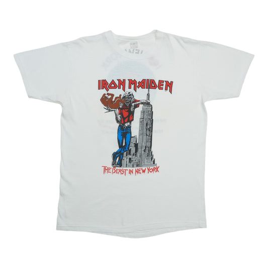 1982 Iron Maiden The Beast in New York Shirt Front