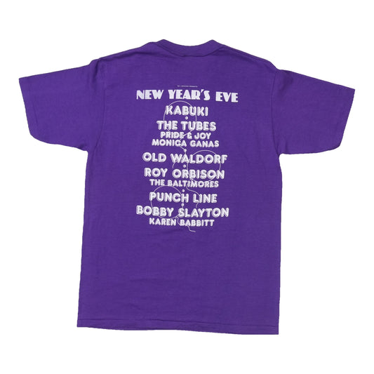 1982 New Years Eve The Tubes Roy Orbison Concert Shirt