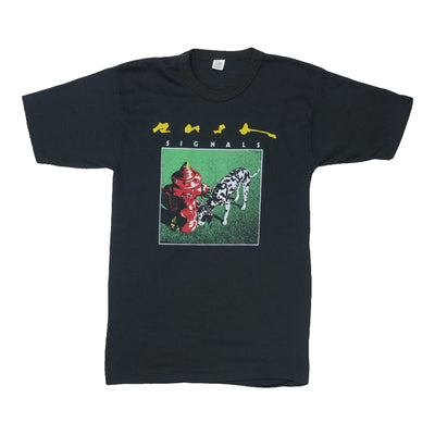 1982 Rush Signals New World Tour Shirt