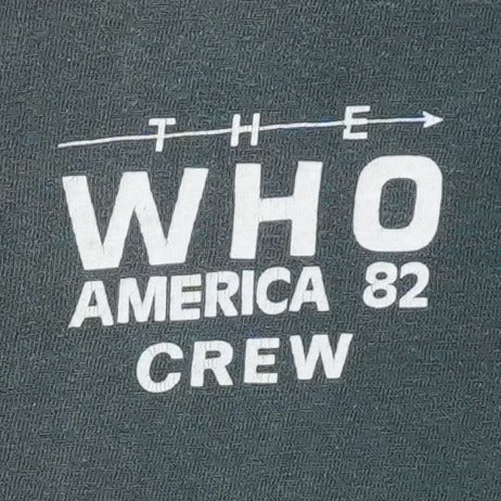 1982 The Who American Tour Crew Shirt