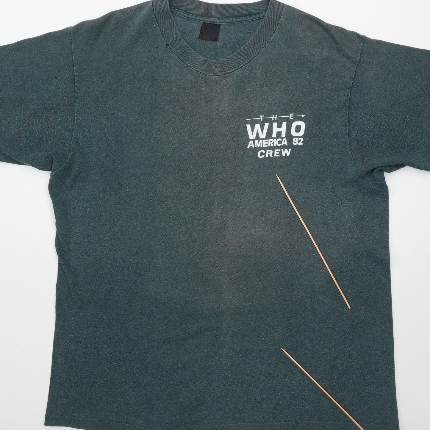 1982 The Who American Tour Crew Shirt
