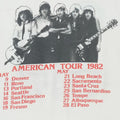 1982 UFO Mechanix American Tour Jersey Shirt
