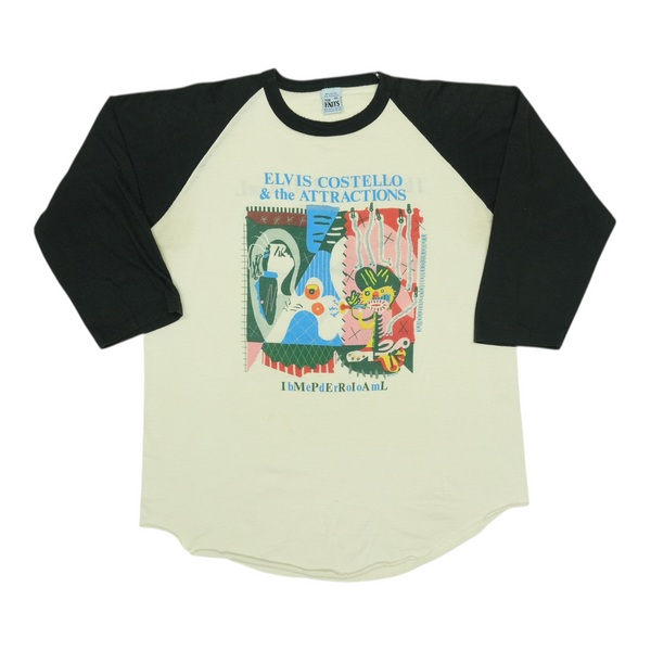 1982 Elvis Costello Imperial USA Tour Jersey Shirt | Authentic