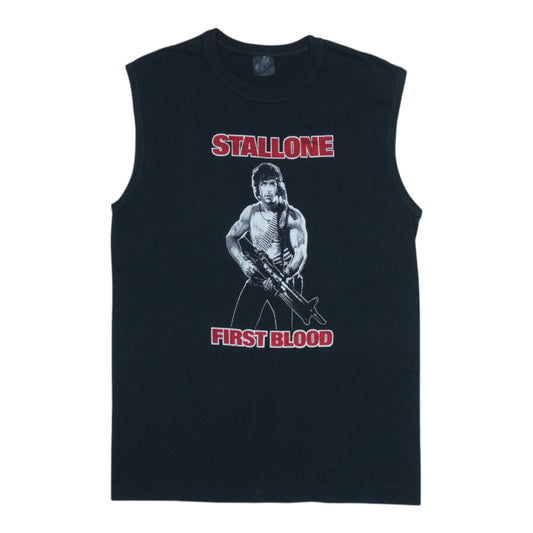 1982 First Blood Stallone Sleeveless Shirt