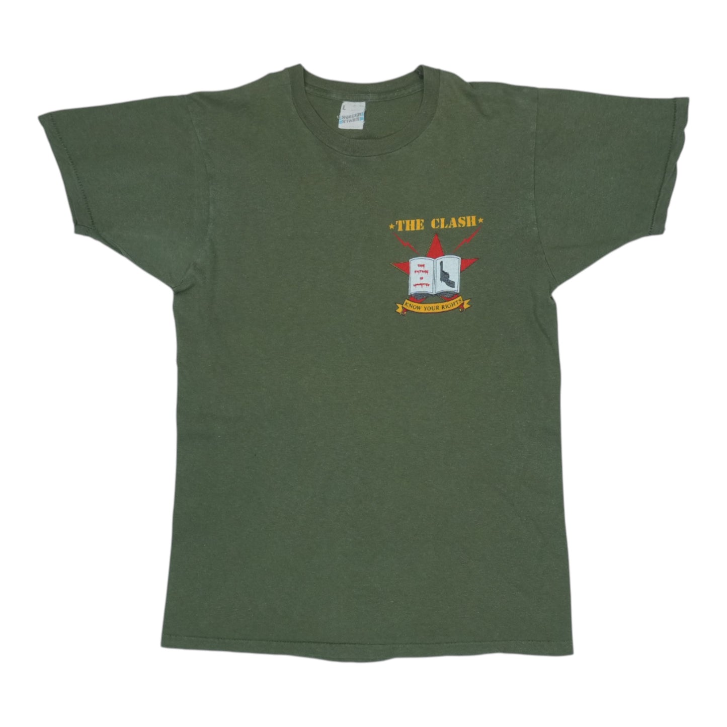 1982 The Clash Combat Rock Tour Shirt