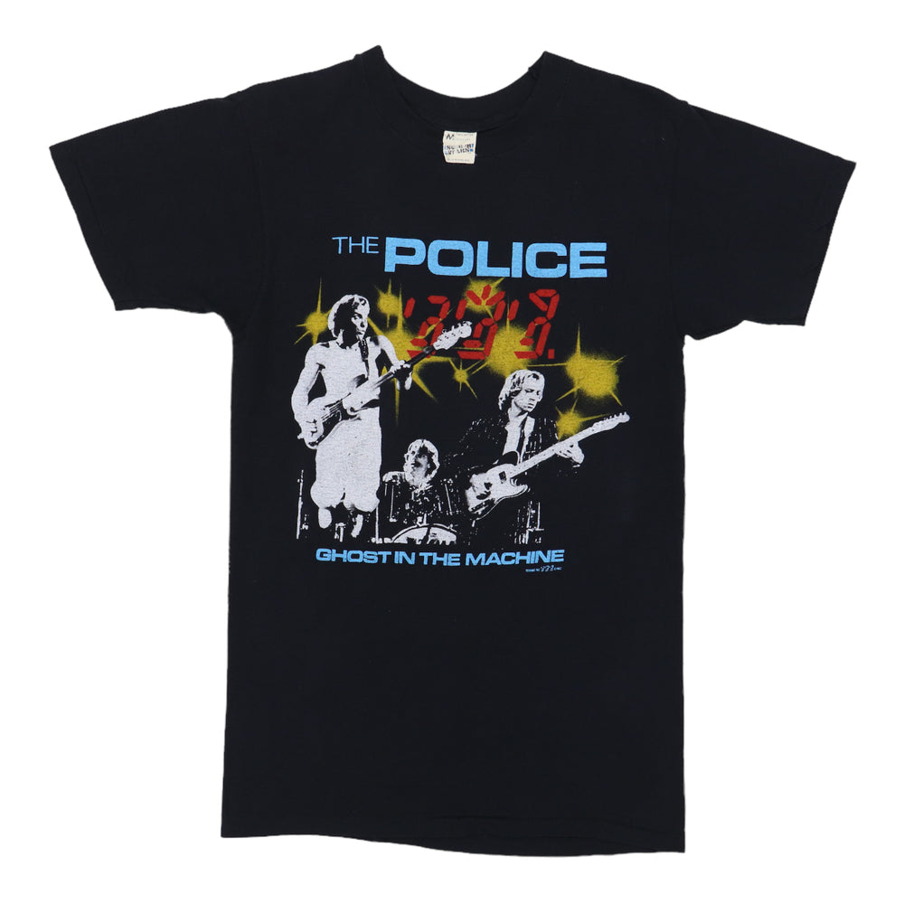 1982 The Police Ghost In The Machine Tour Shirt